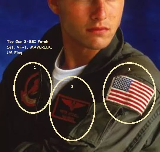 True-To-Original Come Film Topgun Top Pistola Maverick Nome