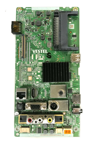 Main Board 17MB181TC / 280421R6A für LED TV Hitachi Model: H32E2200