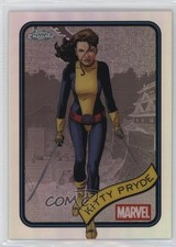 2025 Topps Chrome Marvel Comics Refractor Kitty Pryde #188 16wc