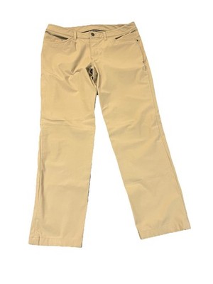 Lululemon ABC Pants Mens Size 34 Classic Fit Beige Casual Commuter Work Trousers