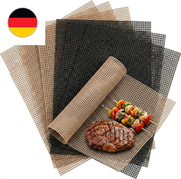 Kingrol 6 StüCk 40 X 33 Cm Grillmatten Gitter Bbq Rutschfest Backmatte Grillen M