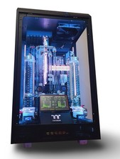 VIXIA CUSTOM WATER COOLED GAMING PC RTX5080 INTEL ULTRA 7 265K DDR5  32GB BLACK
