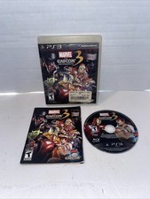 MARVEL VS CAPCOM 3 Fate of Two Worlds Sony PlayStation 3 PS3 2011