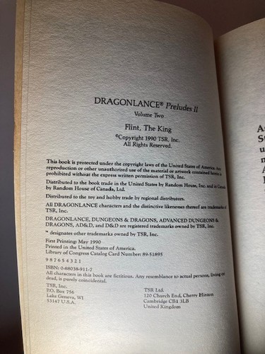 Vintage Dragonlance Book Fantasy Novels - Pick Your Titles - TSR - D&D - Picture 26 of 54