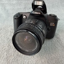 Canon EOS Rebel G 35mm SLR Camera w/ Sigma Zoom EF 28-80mm f4-5.6 Lens READ W14