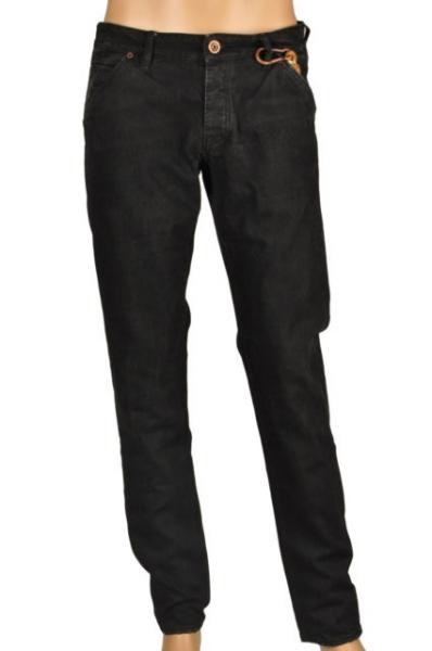 Jeans gamba dritta da Uomo Siviglia Taglia 33 Colore nero-image