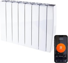 TCP Smart Ceramic Panel Radiator 2000W (White) – Smart WiFi Electric Heater