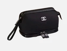Black Beauty Toiletry Makeup Bag Unisex
