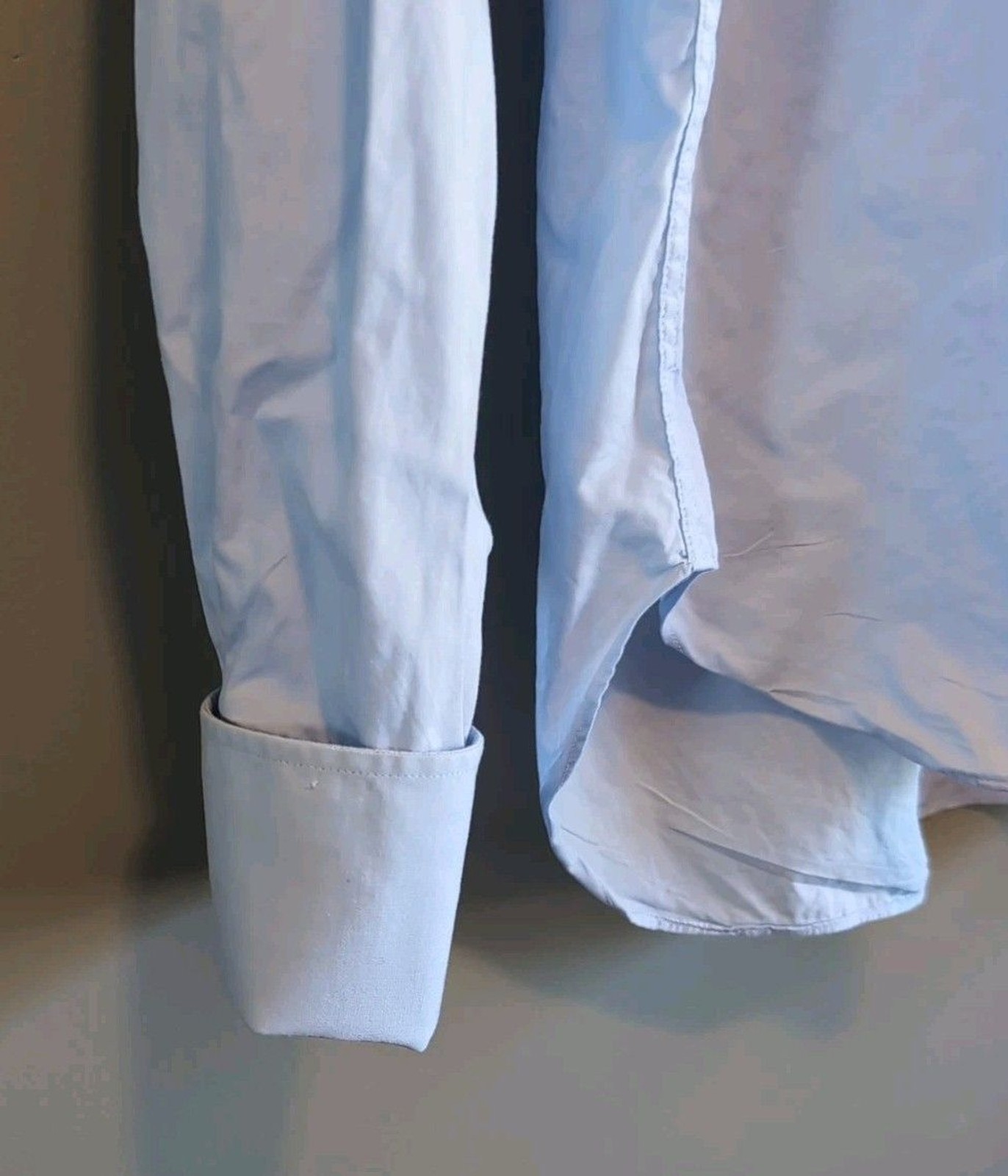 Patrick Hellmann Size 39 Medium Button Up Dress S… - image 5