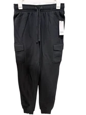 Goodfellow & Co, Men's, Cargo, Fleece, Jogger Pants, Black