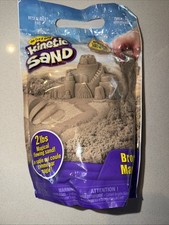 Kinetic Sand, The Original Moldable Sensory Play Sand, Brown, 2 lb. Resealable