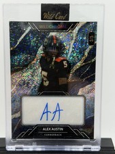 Alex Austin 2023 Wild Card WildChrome  RC Auto Bills 3/5