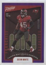 2021 Panini Prestige Franchise Favorites Xtra Points Purple /149 Devin White 9hx
