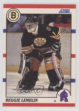 1990-91 Score Reggie Lemelin #159 0jh2