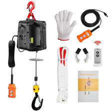 3-in-1 Electric Hoist With Remotes 2200lb Capacity Portable Power Winch Crane 1 3-in-1 Electric Hoist With Remotes 2200lb Capacity Portable Power Winch Crane 1