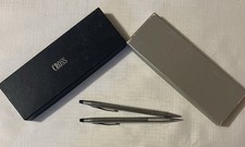 Cross Silver Pen  Mechanical Pencil Set - Vintage