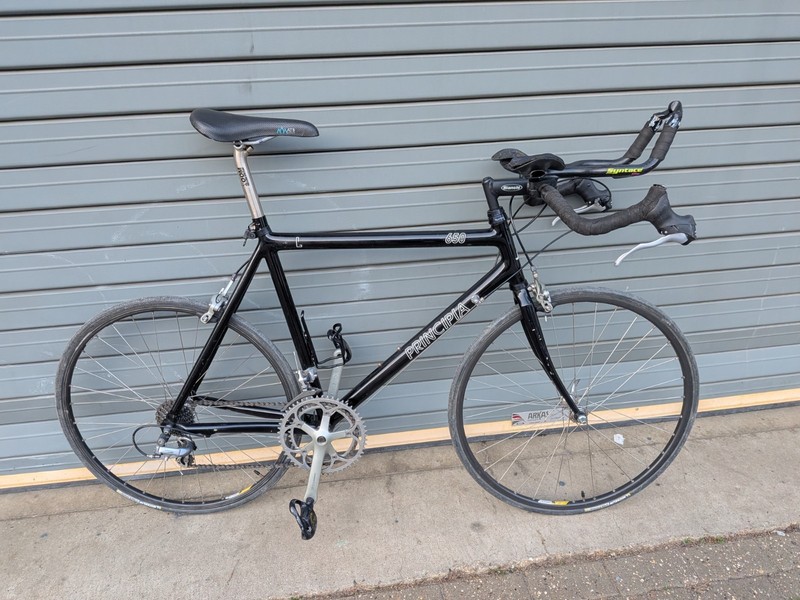 Principia 650 tt Retro Road Bike large triathlon Campagnolo