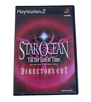 Star Ocean Till the End of Time Director's Cut PS2 Japan PlayStation 2 NTSC-J JP