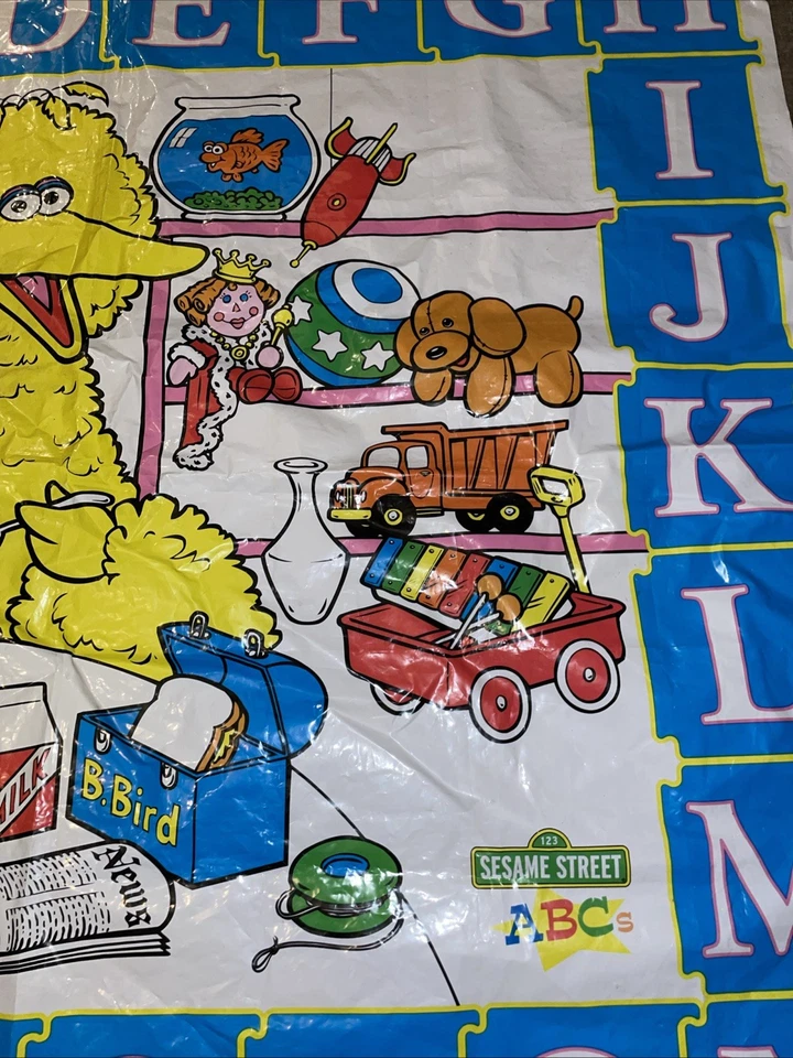 Vintage Big Bird 123 Sesame Street ABC’s Workshop SH11 - Image 3 of 4