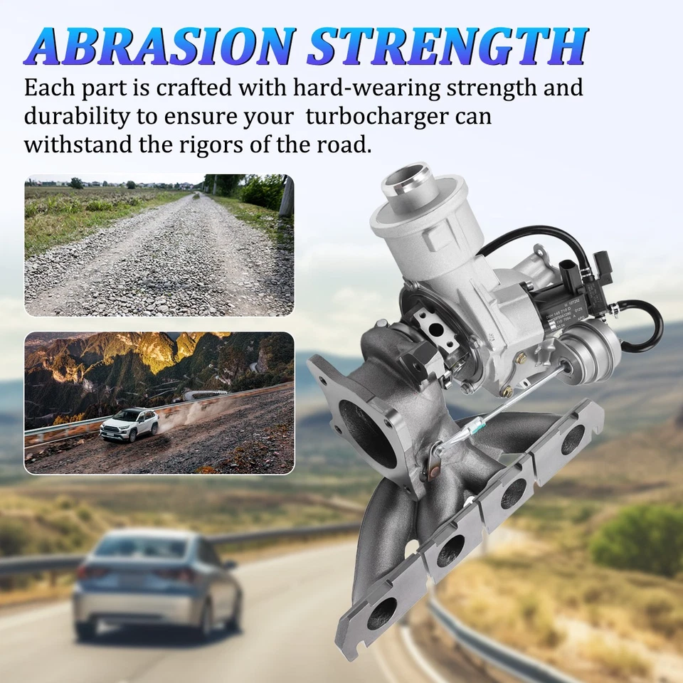 Genuine Turbo Turbocharger UPGRADE Stage 2 fit 2005-2013 Audi A3 A4 A6 TT 2.0T Foto 4 de 4