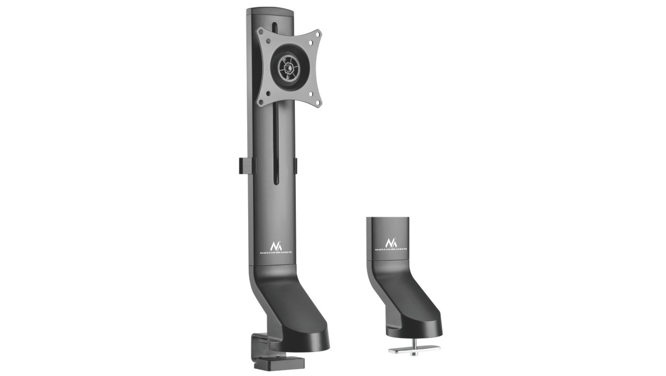 Maclean MC-853 TV-Halterung (32 Zoll) (Tisch, 32", 8 kg), Monitor Halterung, Schwarz - Bild 2