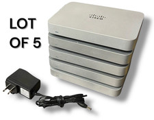 LOT OF 5 Cisco Meraki Z1 Cloud Managed Teleworker Gateways - TESTED  UNCLAIMED