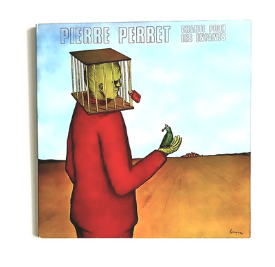 Pierre Perret - Schallplatte LP - Gesang für Kinder - Französisches Lied