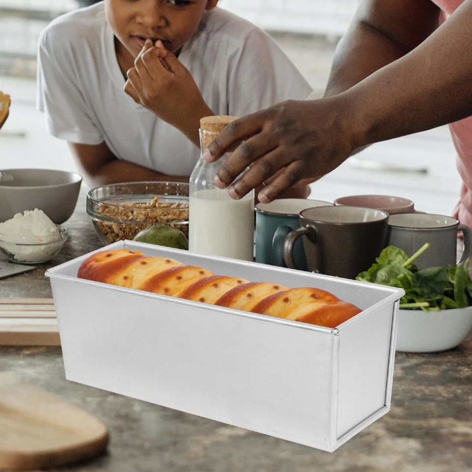 Toastform Brotbackform Mit Deckel Toastbrotform Brotformen Zum Backen - Bild 2 von 4