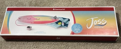 American Girl Doll GOTY Joss's Retired Surfboard & Towel Set - COMPLETE