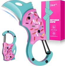 Small Pocket Knife for Women, EDC Box Cutter Gadgets, Gifts for Women Wife Siste