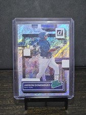 Panini Donruss Jasson Dominguez #RP-2 Yankees Rated Prospect Rapture Rookie