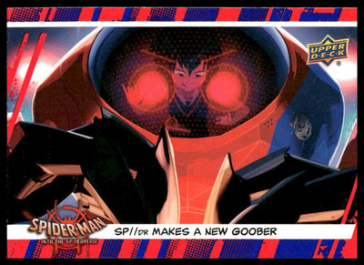 Sp//DR Makes A New Goober RED 2022 UD Spider-Man: Into the Spider-Verse #61