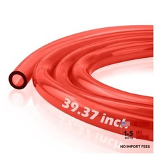 Motorcycle Fuel Line Hose with 5mm ID  8mm OD,Portable Dirt Bike Fuel Line Red