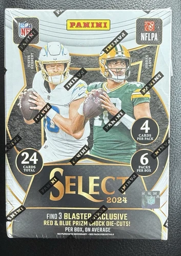 2024 Panini NFL Select Football Trading Card Blaster Box - IN HAND - FAST SHIP