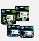 CHOOSE Genuine Original HP 62 / 62XL Black Tri-Colour VALUE Pack Ink cartridge
