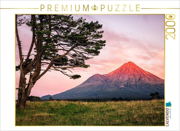 Calvendo Puzzle Mount Taranaki - North Island | 2000 Pieces, Finished Size 35.4-image