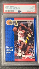 Michael Jordan 1991 Fleer PSA 9