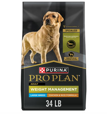 Purina Pro Plan Focus Adult Large Breed Weight Management Formula - 34Lb 2.22 per pound