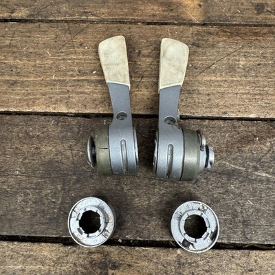Vintage Shimano Sport LX 7 Speed Downtube Shifter Set Light Action
