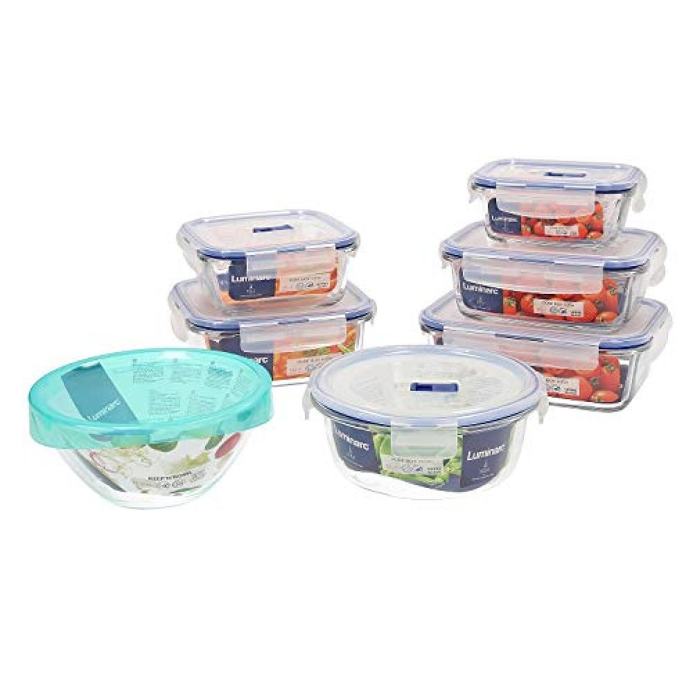 Luminarc Pure Box Set 7 Contenitori in Vetro Borosilicato Prezzo