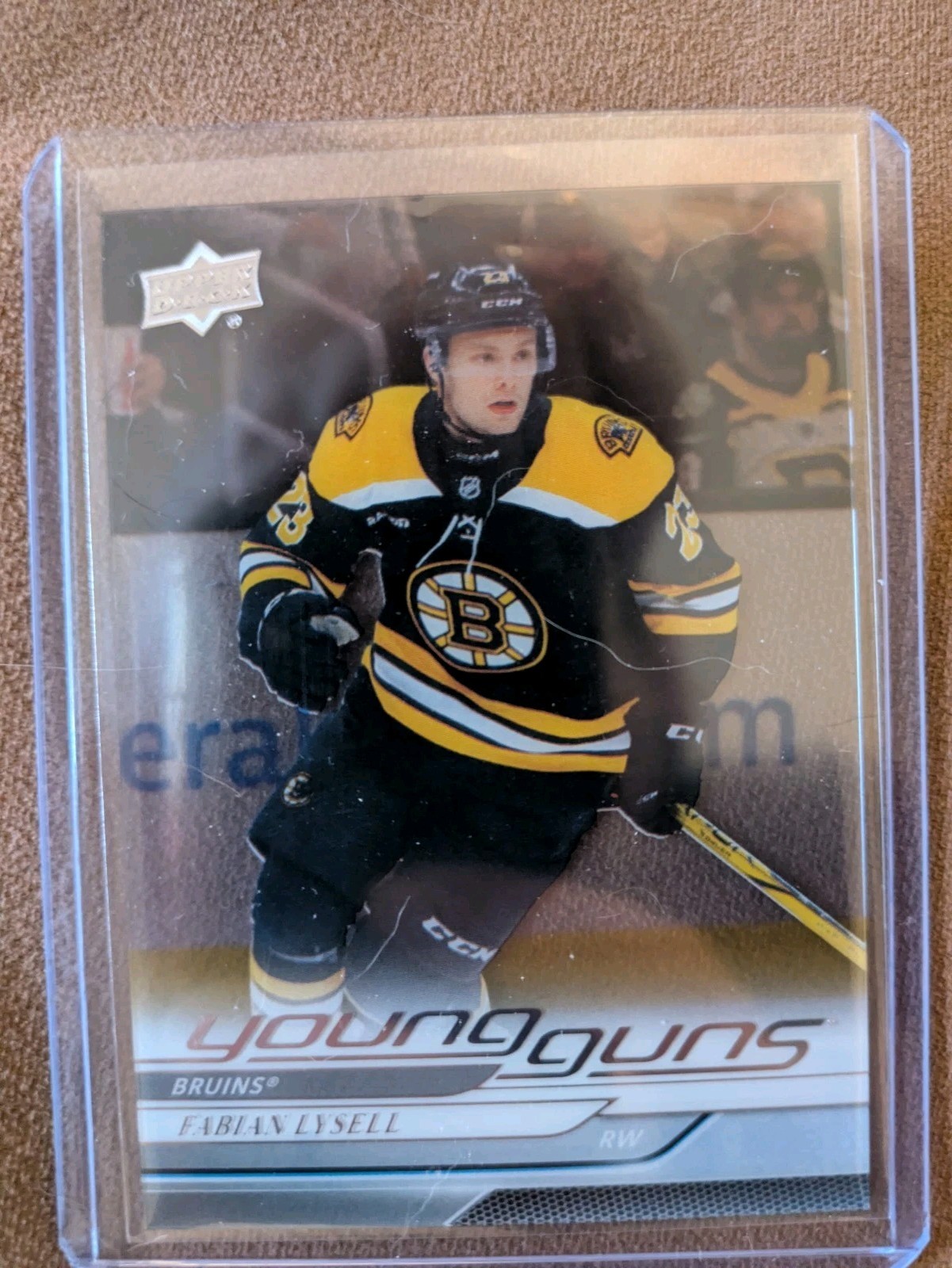 2024-25 Upper Deck Extended Series Young Guns Clear Cut 721 Fabian Lysell YG