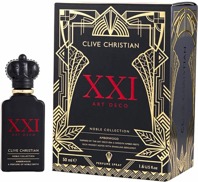 Clive Christian XXI Art Deco Amberwood Perfume Spray, Regular Size 1.6 fl oz