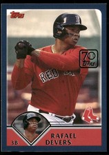 2021 Topps #70YT-53 Rafael Devers 70 Years of Topps Baseball (Series 1)