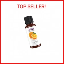 NOW Essential Oils, Orange Oil, Uplifting Aromatherapy Scent, Cold Pressed, 100%