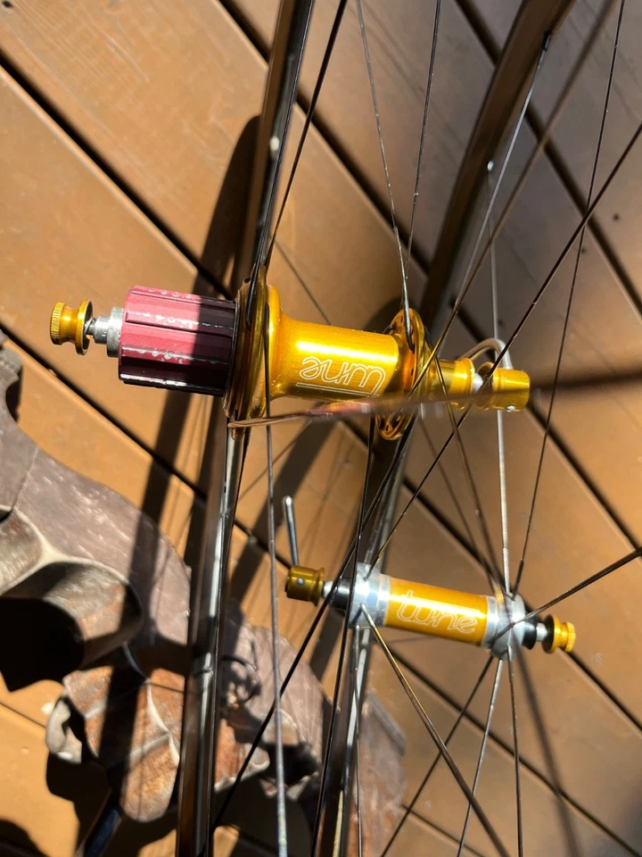 Tune Carbon LRS no Disc, 1.050g, komplett mit Schnellspanner/Reifen 1.560g! - Bild 3 von 4