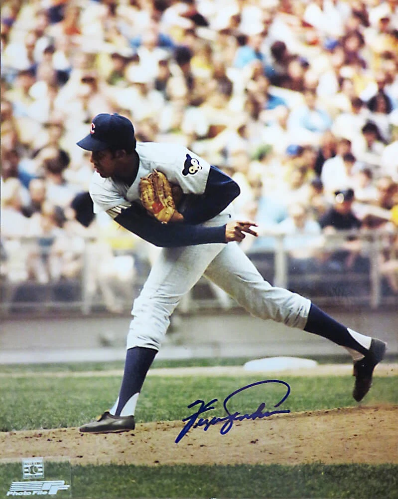 Fergie Jenkins Chicago Cubs MLB Original Autographed Photos for