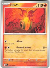 Chi-Yu 039/167 Twilight Masquerade TWM NM Pokemon Card TCG