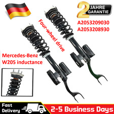 2St Sto&szlig;d&auml;mpfer Voderasche Luftfederbein F&uuml;r Mercedes W205 C450 C43 AMG 4Matic