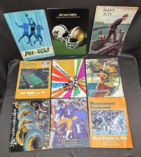 19 Pitt University of Pittsburgh football souvenir programs 1972-1985