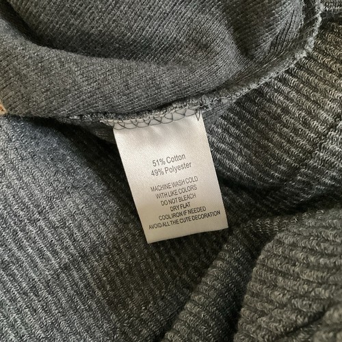 Bucees Pullover Sweatshirt Damen mittelgrau Biber Logo Weihnachten Urlaub Neu - Bild 9 von 10